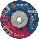 Weiler 57040 Tiger Cutting Wheel w/Hub - 4 1/2