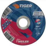Weiler 57041 Tiger Cutting Wheel - 4 1/2