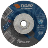 Weiler 58226 Tiger Aluminum Grinding Wheel w/Hub - 4 1/2